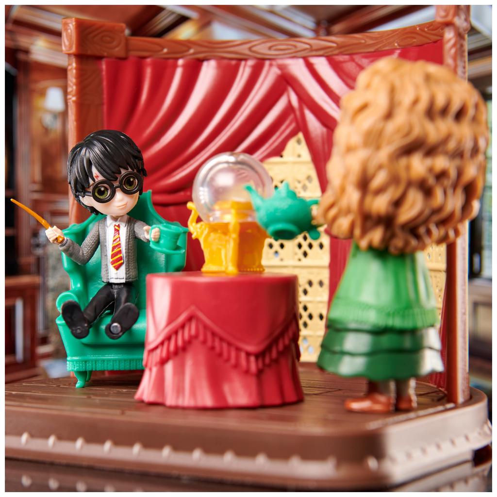Harry Magical Minis Hogwarts Divination 2 Exclusive Figures and 6 Easter Basket Kids Toys Potter, Classroom, Accessories, Gifts,