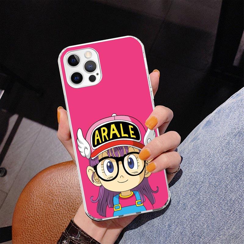 Arale Dr Slump Phone Case For iPhone 17 Air 16 Pro Max 16E 15 + 14 Plus 11 12 13 Mini 7 8 SE Gift Print Cover Fundas