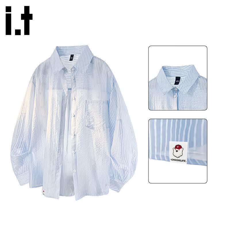 CHOCOOLATE Men s Quick-Dry Ice Silk Sun Protection Shirt M
