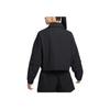 Nike Sportswear Tech Pack Solid Color Stand Collar Zip Short Sleeve Jacket Women Jackets Black DV8488-032