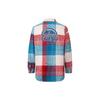 Evisu Plaid Logo Print Long Sleeve Shirt Men Shirts 2EAHTM2SJ750XXWQ