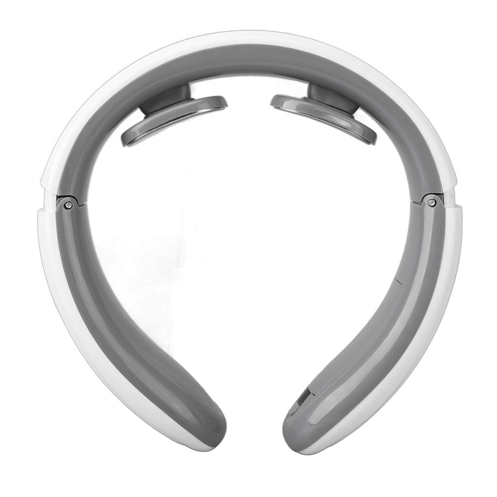 Electric Pulse Neck Massager 6 Modes 9 Strength Neck Massage Machine with Electrode Patch White