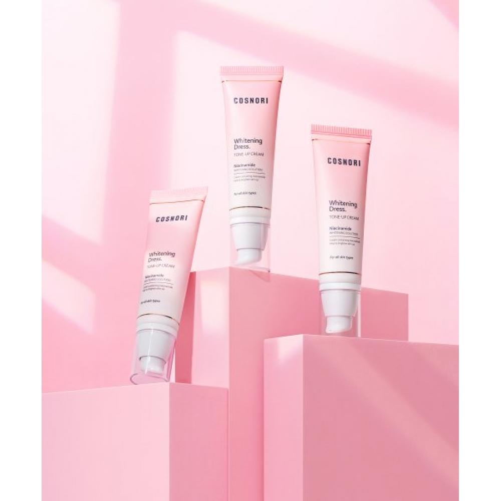 Cossori Whitening Dress Whitening Tone Up Cream 2 Pcs