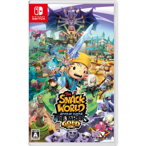 

snack world treasurers gold [limited quantity inclusion benefit] limited jara crystal sword z- included - switch