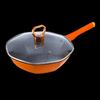Zhishi Octagonal Non-stick Maifan Stone Stainless Steel Wok