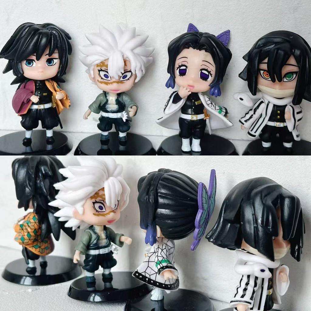 Slayer Handpainted Demon Pvc Model Figures Assembleable Set For Collectors