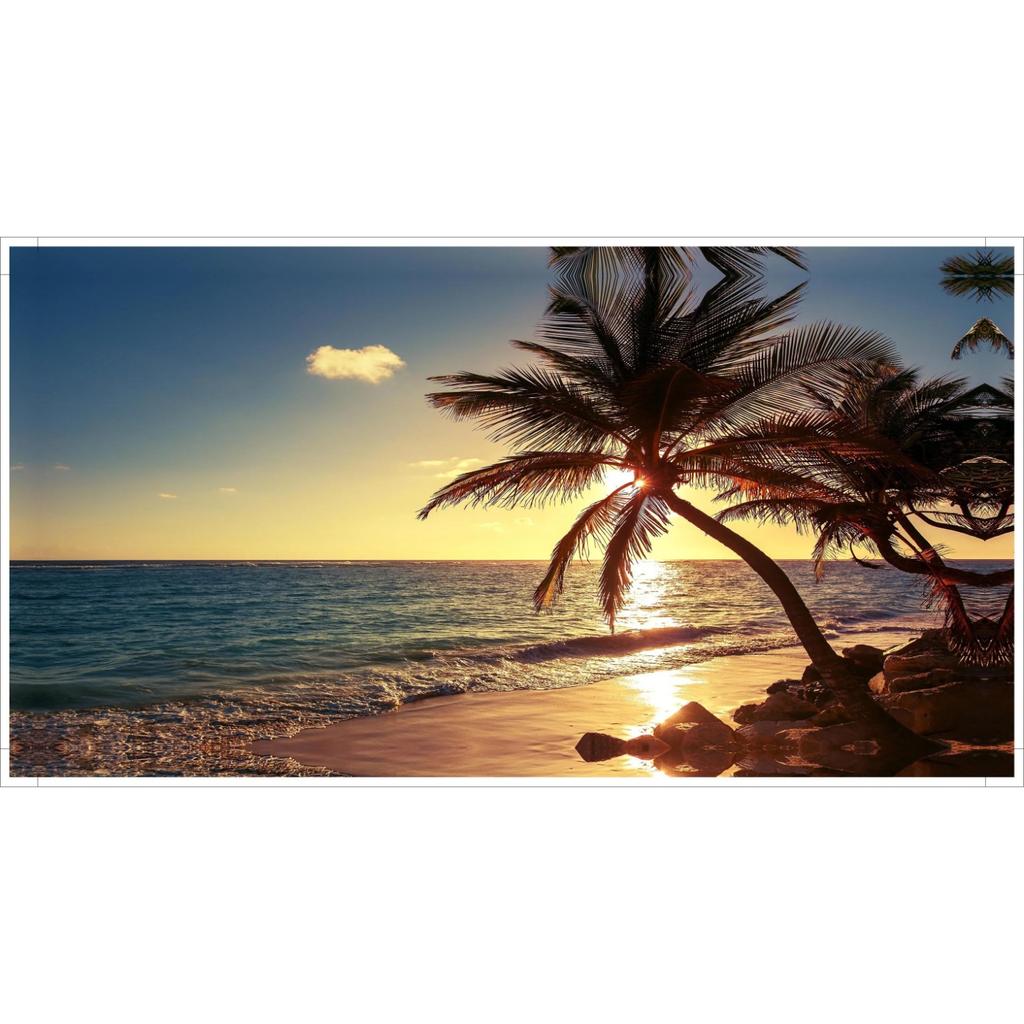 Beach Sunset Wall Art Posters Large Landscape Canvas Painting Print Nordic Wall Decoration Picture For Home Decor
