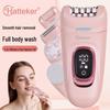 Hatteker Women's Waterproof 5-in-1 Electric Epilator and Trimmer for Intimate Areas