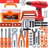 Kids Pretend Tools Kit 384142 Pcs Role Play Repair Construction Tool Kit Educational Learning Toys For Toddlersboys Girls Gift