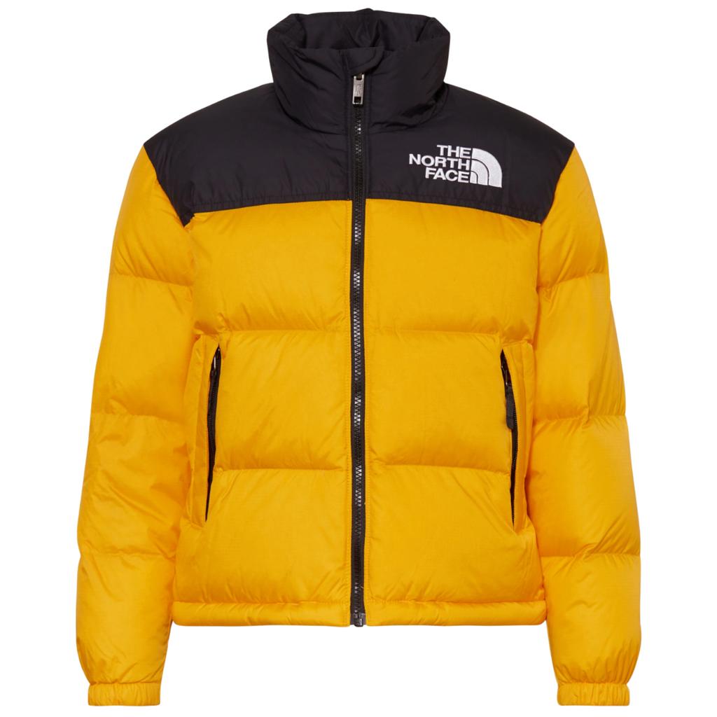 The North Face Veste Nuptse rétro 1996, veste jaune pour homme