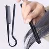 Hair Comb V Shape Clip-Type Multi-purpose Comfortable Grip Anti-slip Hair Straighten Reusable Salon Comb Hold Tongs Hair Styling Tools for Barber Shop