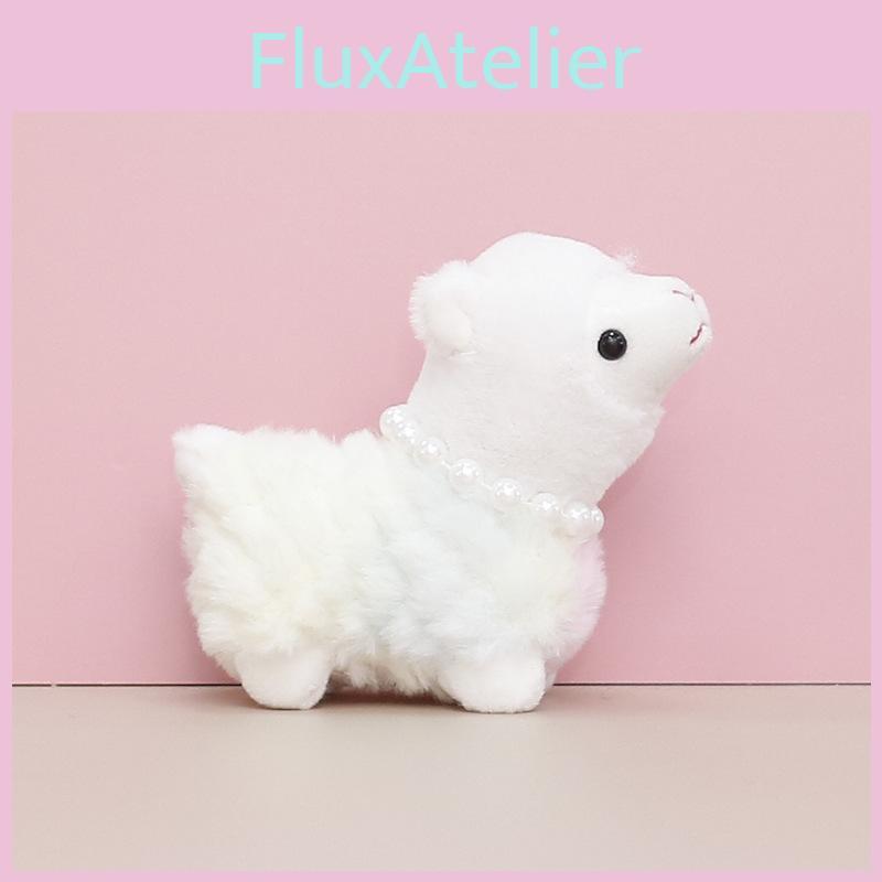 Stylish Plush Alpaca Keyring Soft Cuddly Doll Keychain Perfect For Trendy Girls