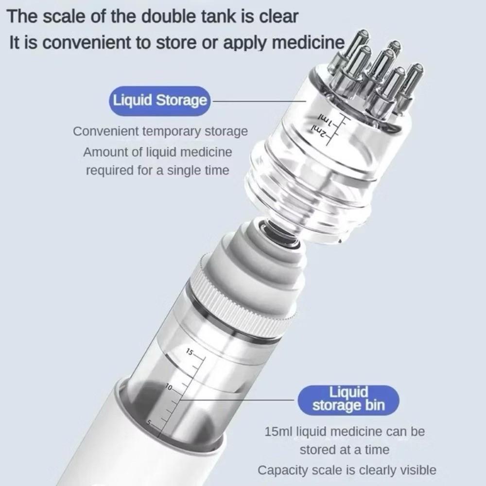 Accurate Scale Professional Liquid Guide Comb Essential Oil Guiding Massager  Scalp Care