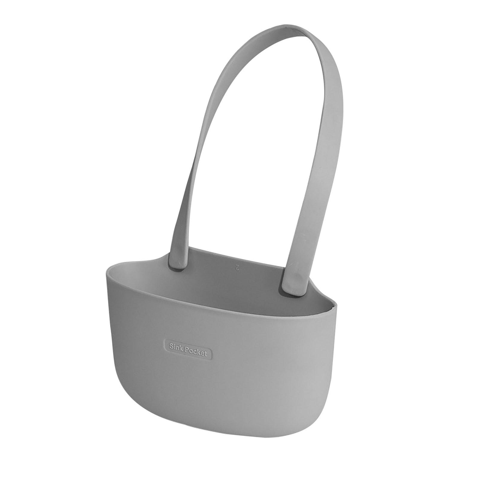 

Подвесная сумка для кухонной раковины, Сливная корзина для смесителя, Сумка для хранения губчатой ​​ткани, Силиконовый дренажный мешок для ванной комнаты для кухни и ванной комнаты One Size