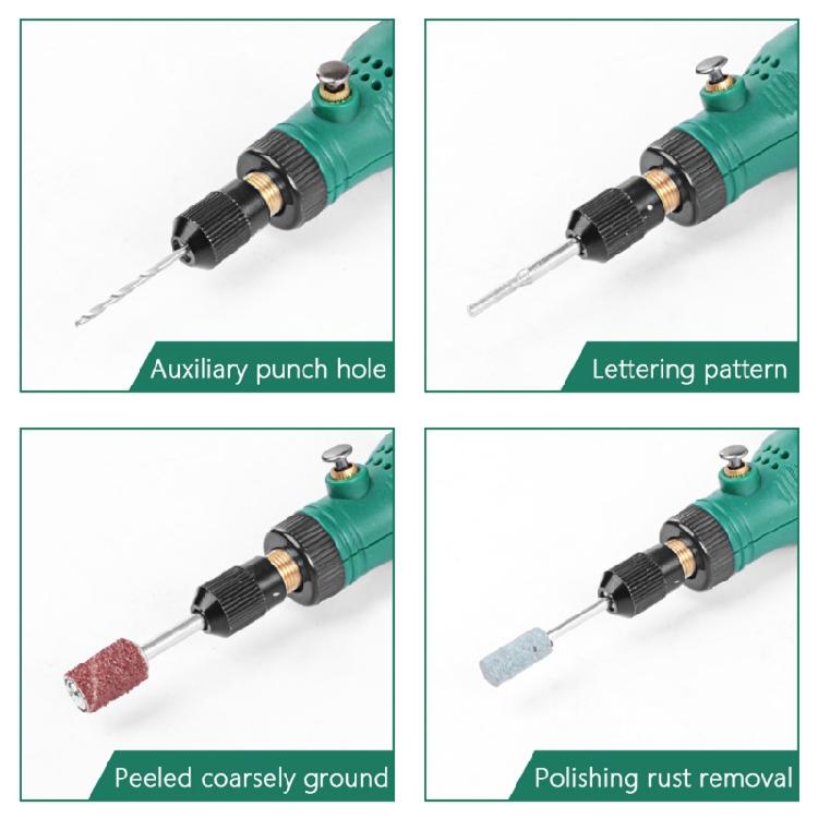 Cordless Rotary Tool 3-Speed and USB Charging Multi-Purpose Power Tool for DIY