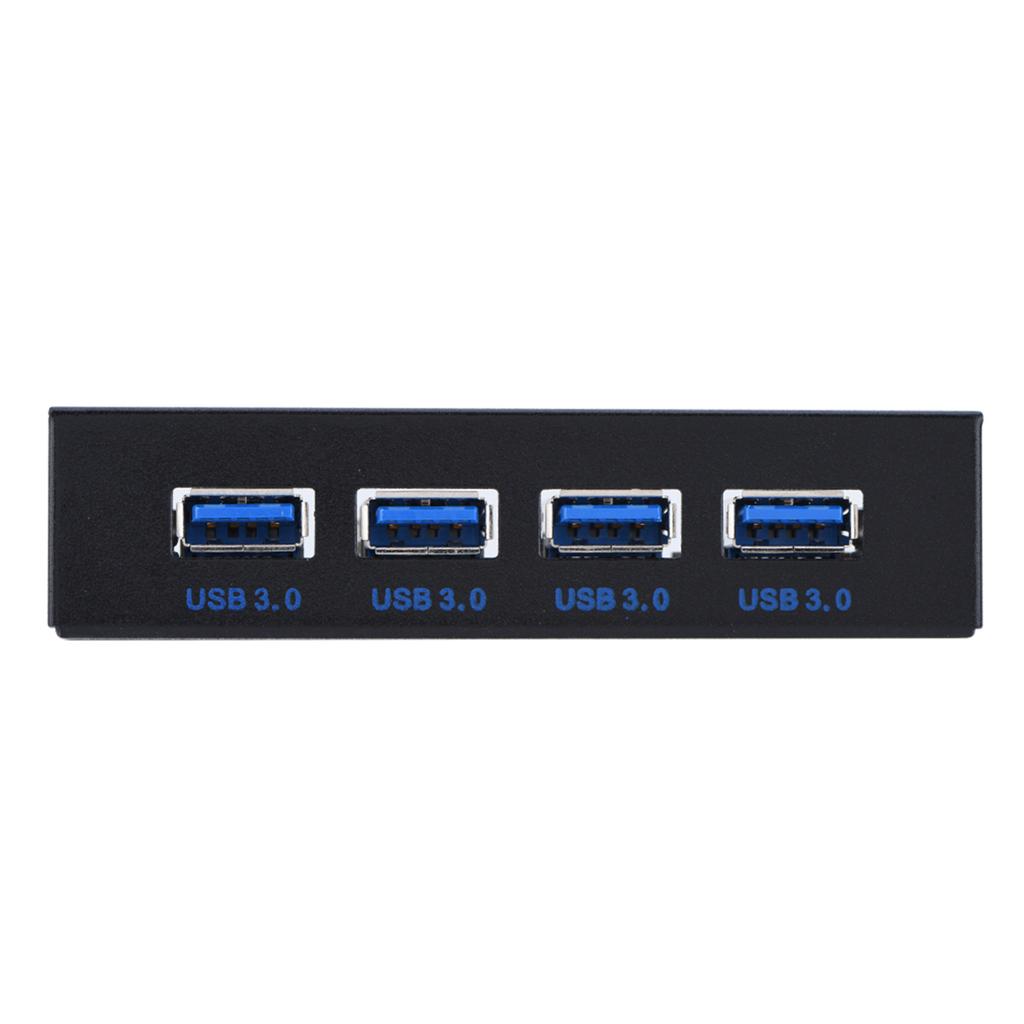 USB3.0 Floppy Front Panel 3.5   Floppy Bay 19 Pin To 4 Interface USB3.0 HUB