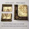 Ornate, Geometric, Floral. Bedding Duvet Cover Sets Duvet Covers Pillowcases Gifts (1 * Duvet Cover 2 * Pillowcases, Without Duvet Insert)