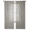 Abstrakter Hintergrund mit Noten, durchsichtige Vorhänge, Schlafzimmer-Voile-Vorhang, Wohnzimmer, Fenster, durchsichtige Vorhänge, Küche, Tüllvorhänge
