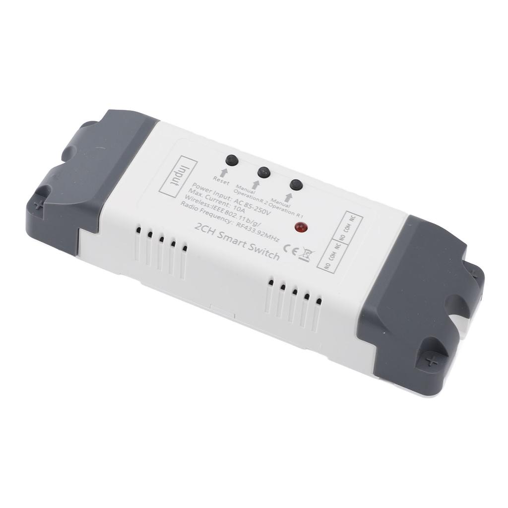 Wireless Remote Control Module 2200W 3 Mode 2 Channel 433.92mhz Timer Tap Interlock Remote Control