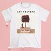 SALE Sad Lisa Cat Stevens White T-Shirt All Size Unisex