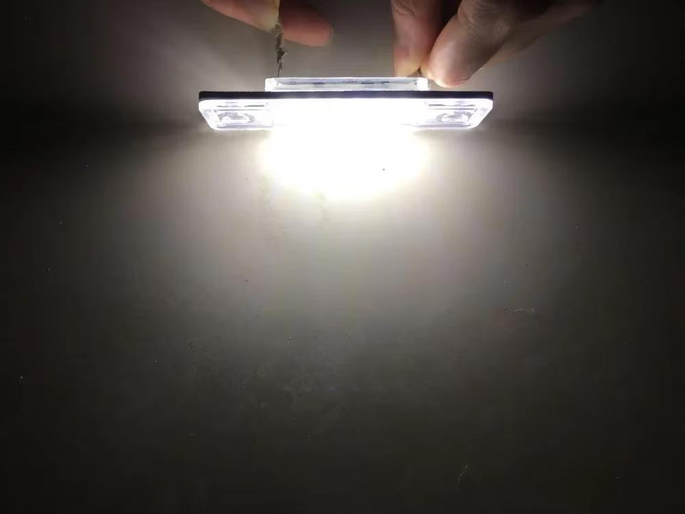 18SMD Rear LED Number License Plate Light Lamp for Volkswagen VW Multivan Caravelle Eurovan Passat Skoda Superb