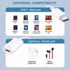 USB C To Lightning Audio Adapter for iPhone 15 Pro Max 15 Plus Type C Male To Lightning Female Headphone Converter for iPad Pro Air Mini MacBook No