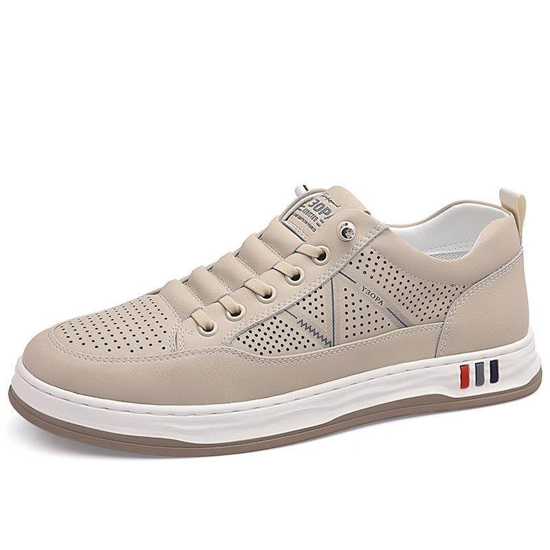 

Повседневная обувь модного бренда для мужчин, дышащие удобные мужские кроссовки, легкая обувь для ходьбы, универсальная мужская обувь для широкой стопы, кроссовки 44 бежевый