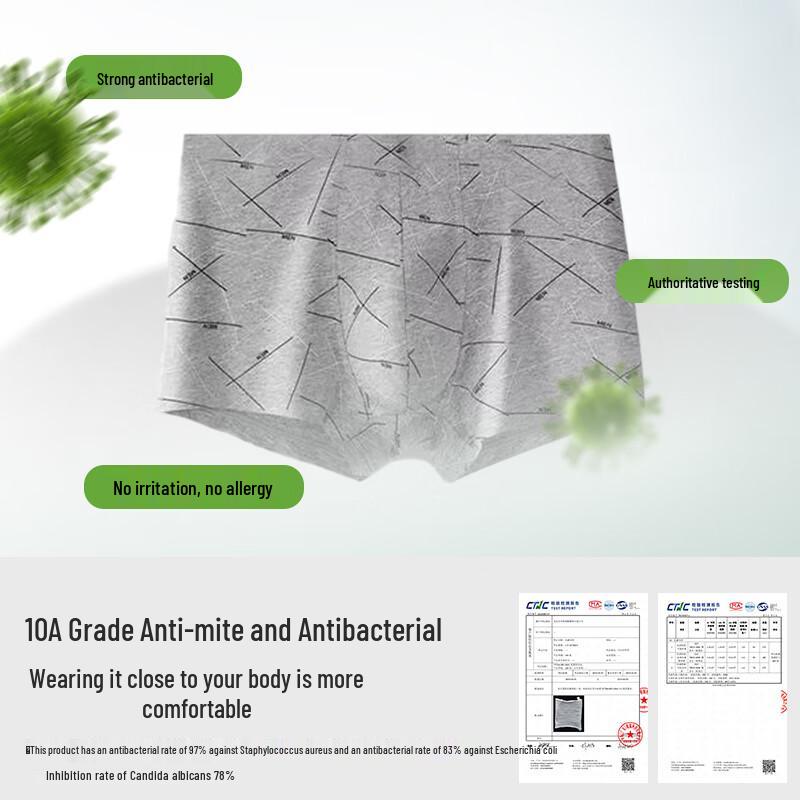 Men's Plus Size Modal Cotton Boxer Briefs