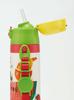 Skater Wasser Sehr hungrige Raupe Edelstahl Klein Sport Wasser Kinderflasche, 2-Wege, Strohhalm/400ml Fassungsvermögen, Becher/350ml Fassungsvermögen, Design, Stahl,