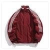Giacca Autunnale Impermeabile per Sport all'Aria Aperta da Uomo e da Donna Stessa Versatile Giacca con Collo Alto a Tre Barre