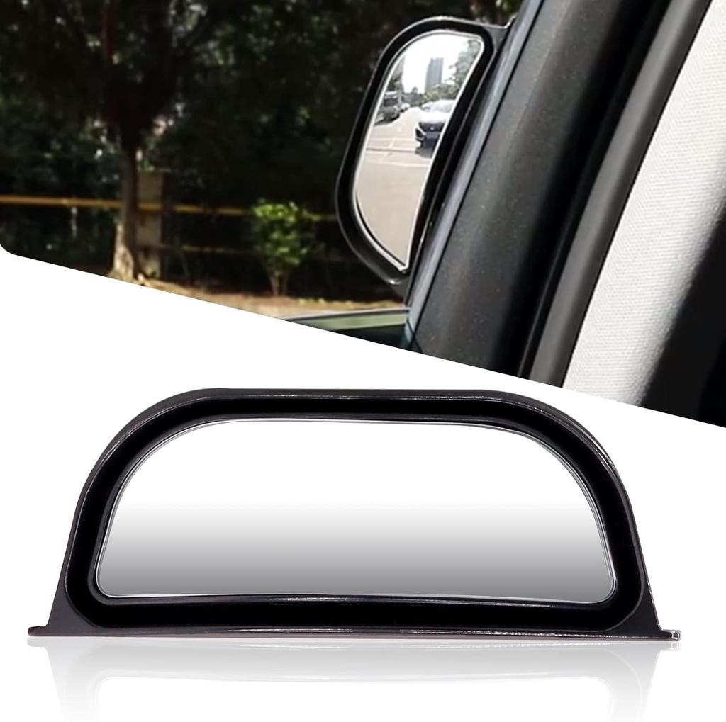 Car blind spot rearview mirror, rear seat auxiliary mirror, safe getting off