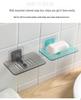 Wall-Mounted Punch-Free Soap Holder: Creative Drainage Shelf for Bathroom