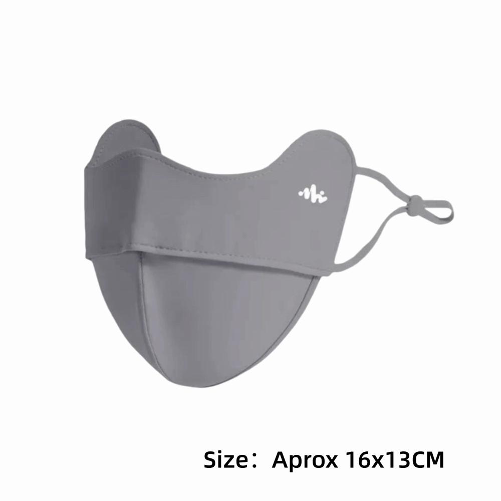 UPF50+ Sunscreen Face Mask Contour The Face Facekini Reusable UV Protection Face Cover  Summer