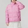 Puma Solid Color Stand Collar Warm Comfortable Bread Down Jacket Women Jacket Pink 631635-48