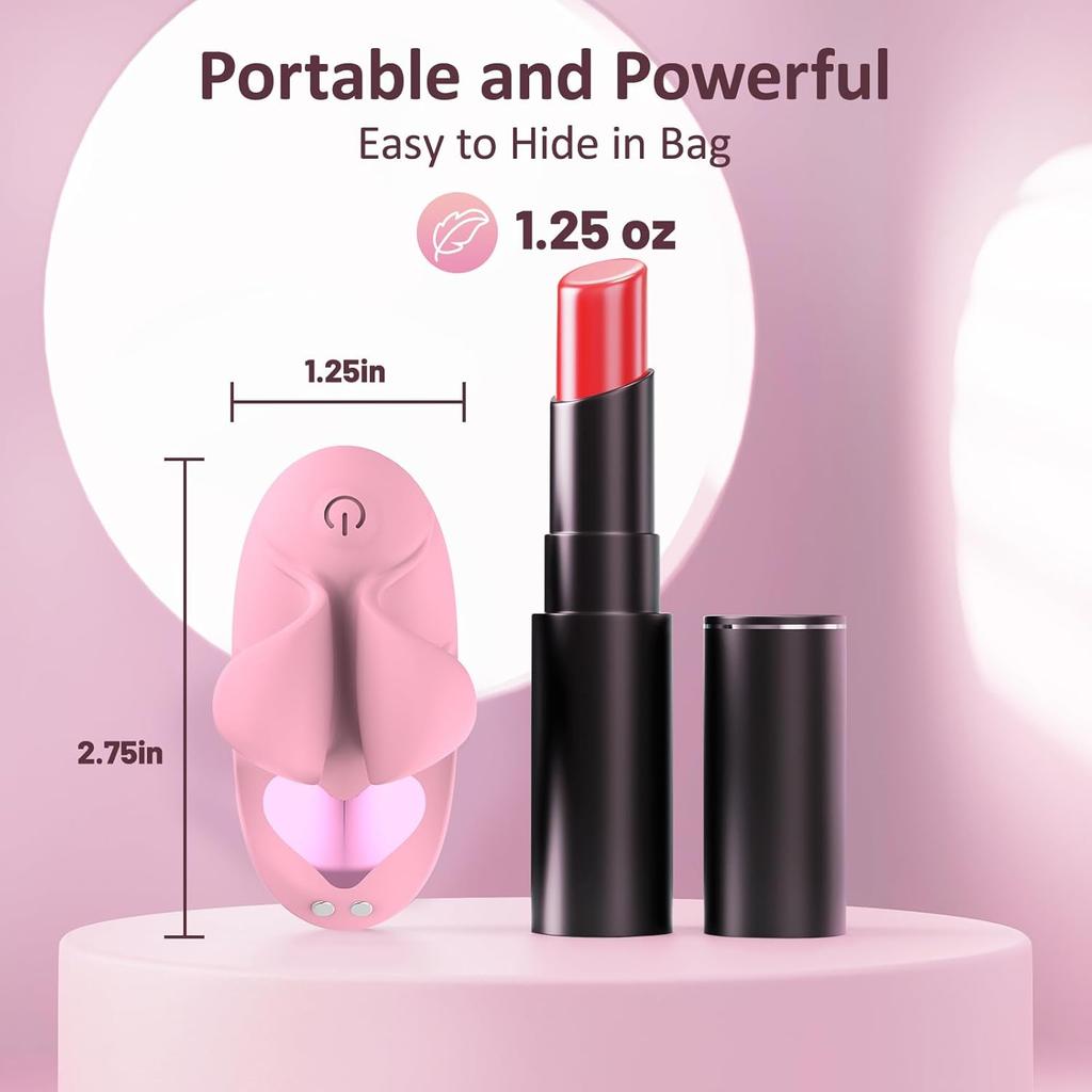 9 Vibrating Modes Finger Vibrators Bullet Nipple G Spot Clitoral Stimulator Toy Rechargeable Clit Vibrator Female Sex Toys for Couples Adult Toys