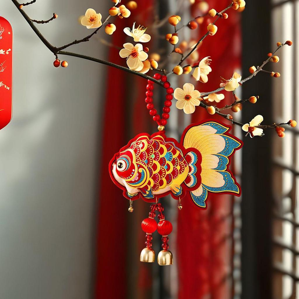 Year Hanging Decoration Spring Festival Pendant Traditional Decorative for Bedroom