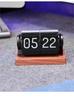 Time Flow Ring: Creative Smart Desk Clock with Automatic Time Correction and Multifunctional Alarm