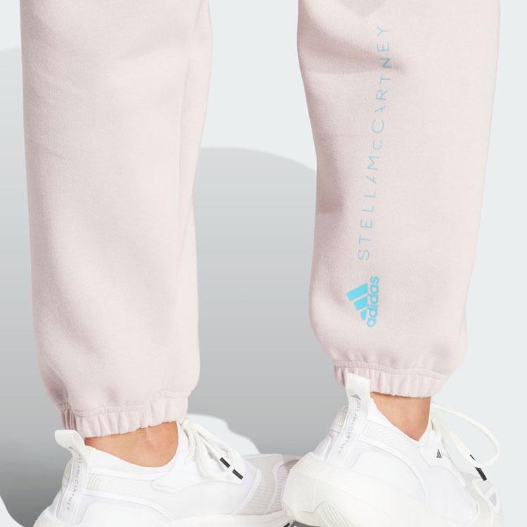 Adidas x Stella McCartney Sweatpant Drawstring Knit Pants Women Bottoms Light-Pink IU0862