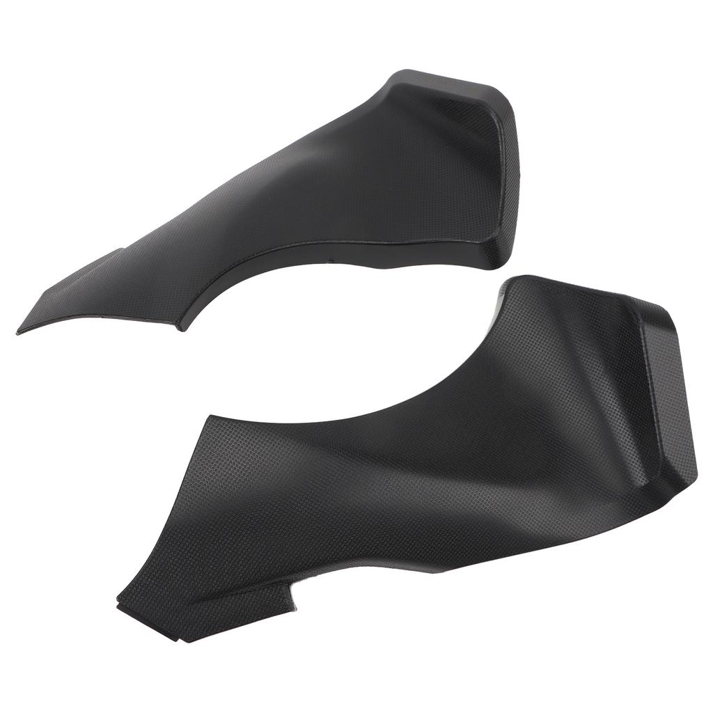 2 Pcs Motorcycle Air Duct Tube Fairing Cover Anti Slip Stripe Side Air Tube Cover for ZX‑6R 2005 To 2006