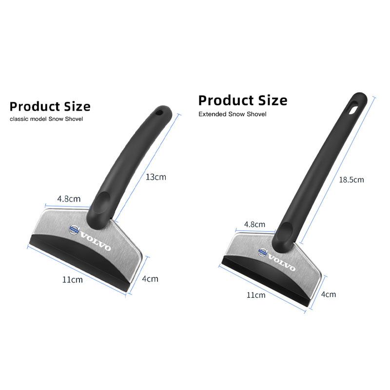Car Snow Brush Cleaning Shovel Glass Ice Scrapers Tool Accessories For Volvo Rdesign Polestar AWD V50 S60 XC60 S40 XC40 XC90 V60