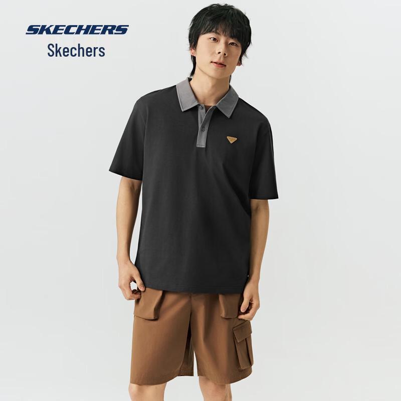 

Skechers Men s Casual Short Sleeve Polo Shirt L226M005 L 100