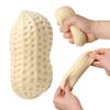 Erdnuss Stressball Knackiger Knetball Quetschspielzeug Butterweiches Gefühl Fidget Spielzeug ASMR Sensorisches Anti-Stress Spielzeug für Kinder & Erwachsene