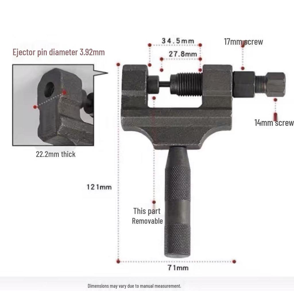 Motorcycle Chain Breaker & Tensioner Tool