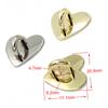 3/5Pcs Adhesive Metal Phone Charm Holder Finger Ring Stand Hook Buckle Heart Shaped for Mobile Phone Case Accessories Supplies