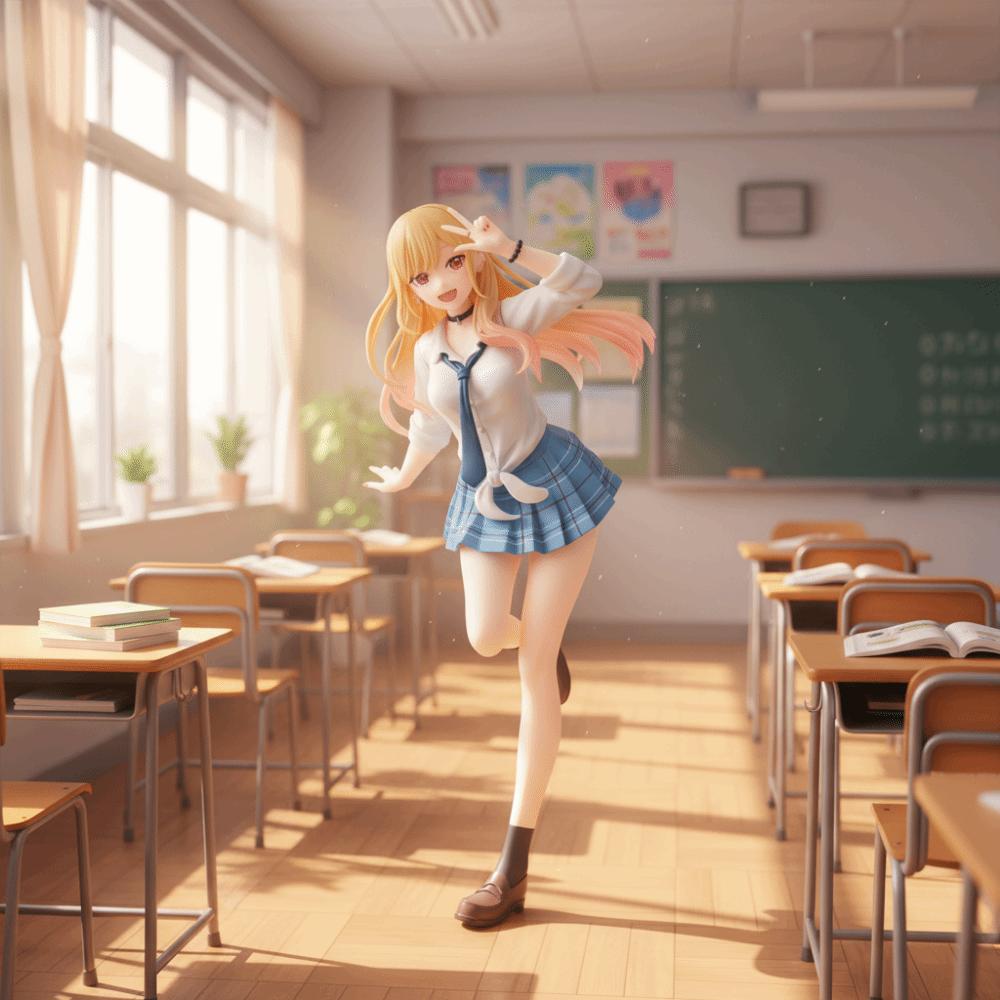 18cm Size My Dress Up Darling Figure Standing Model PVC Model  Anime Collection