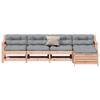 VidaXL Salon de Jardin avec Coussins 5 pcs, Canapés de Terrasse, Ensemble de Meubles de Patio, Mobilier d'Extérieur, Bois 3250858