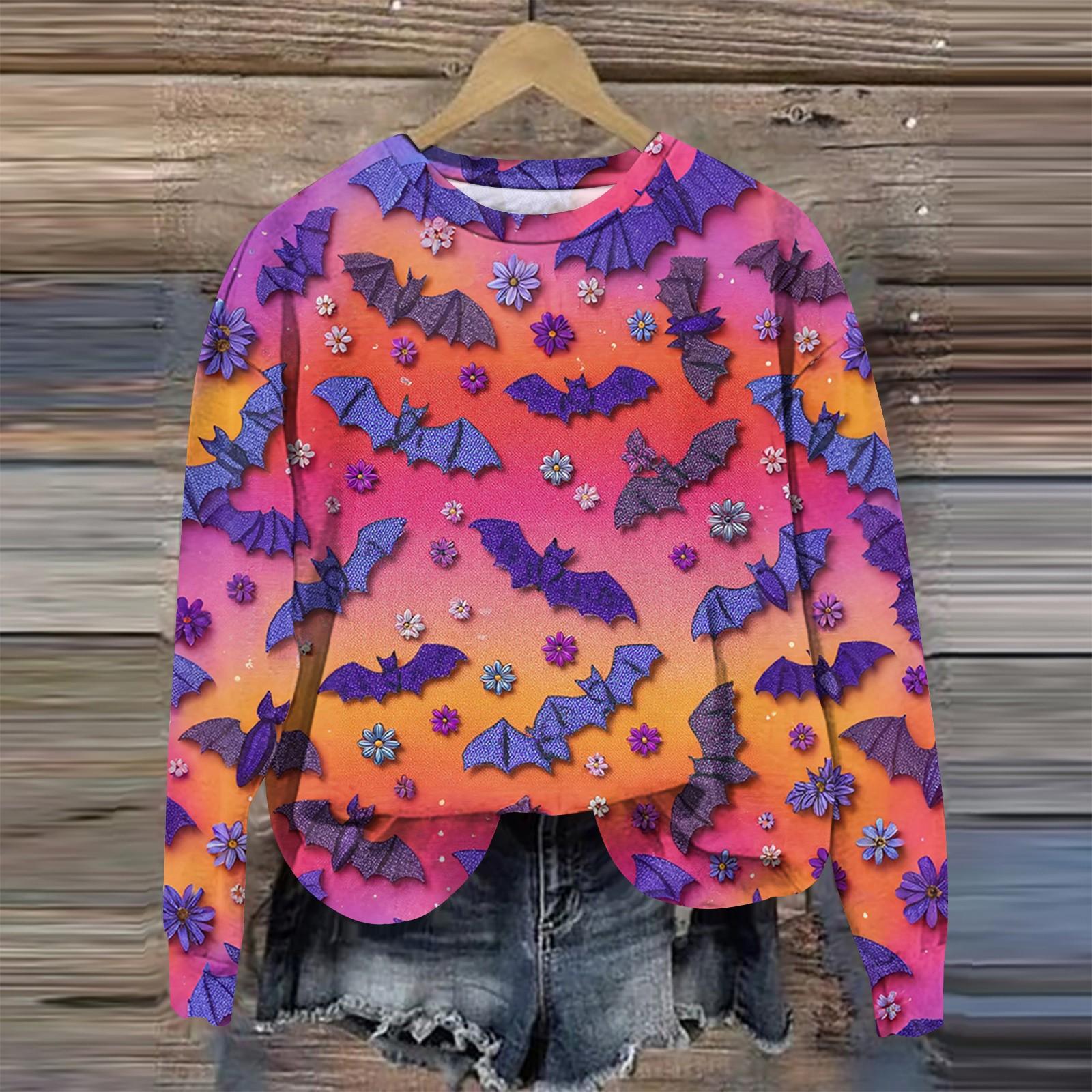 

Женский повседневный удобный топ с круглым вырезом и длинным рукавом, свитшот-худи с принтом бейсбола XXXL фиолетовый