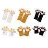 Thicken Plush Cat Paw Gloves Cartoon Cat Claw Mittens Kawaii Cosplay Costume Gloves  Club