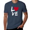 i love you design TShirt Breathable Lightweight Summer Top