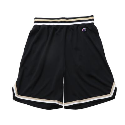 Short de basket-ball CAGERS noir [Champion], antibactérien et résistant aux odeurs, à séchage rapide, extensible, C3-AB554 pour homme